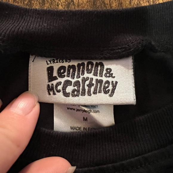 Lennon & McCartney designed long sleeve tee shirt - Picture 2 of 2